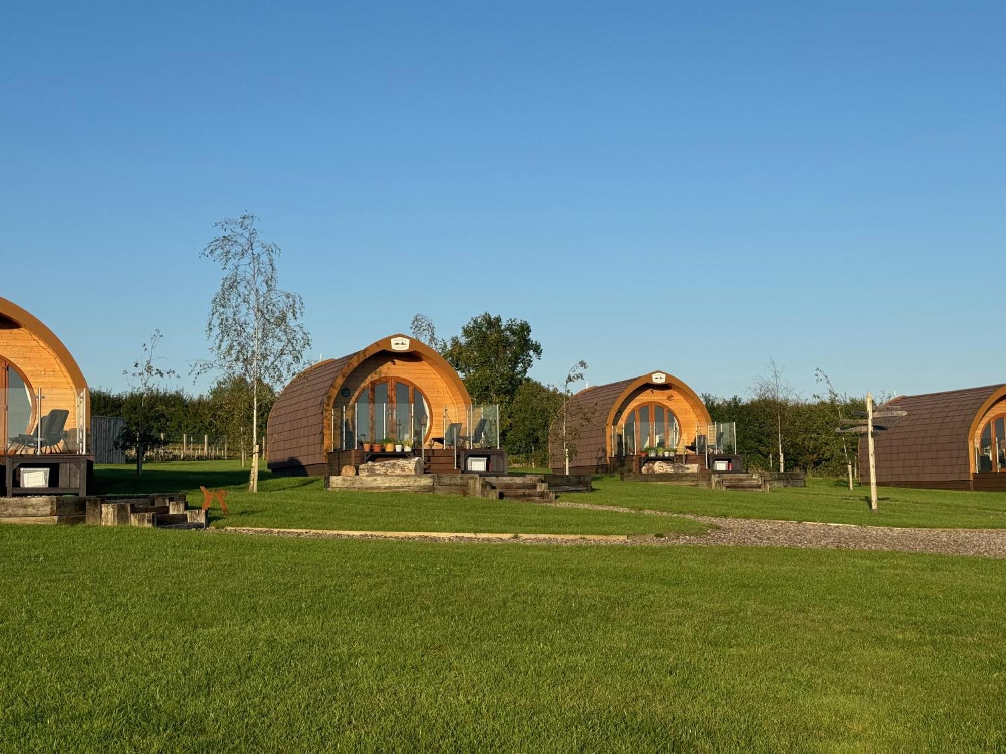 Villa Mingle Dale- Bugthorpe Grange Glamping Stamford Bridge Exterior foto