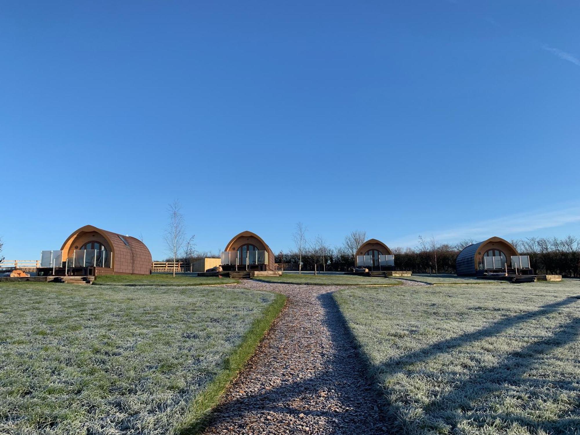 Villa Mingle Dale- Bugthorpe Grange Glamping Stamford Bridge Exterior foto