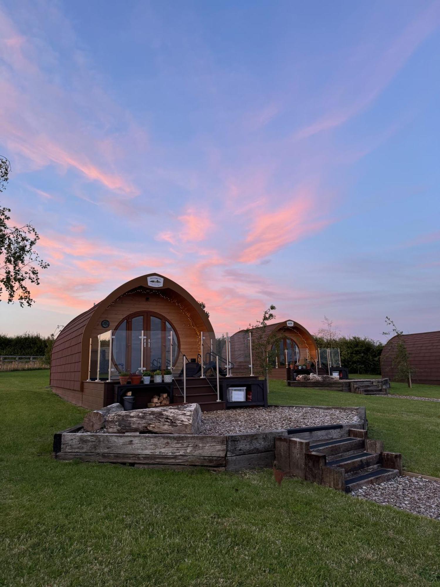 Villa Mingle Dale- Bugthorpe Grange Glamping Stamford Bridge Exterior foto